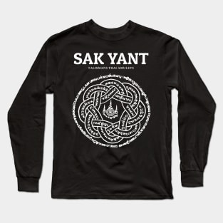 Antique Tattoo Sak Yant Muay Thai Long Sleeve T-Shirt